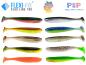 Preview: PSP Flexi Fix Nature Line 120mm  6 Stück Gummifisch Zander Hecht Barsch Raubfisch